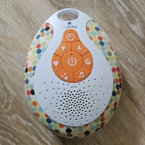 HoMedics MyBaby SoundSpa On-the-Go portable sound machine. White noise machine.